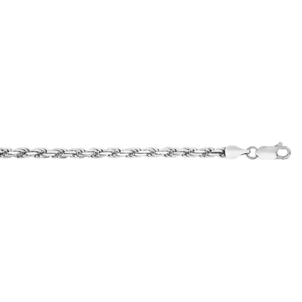 Sterling Silver 18-inch 3.9MM Rope Chain