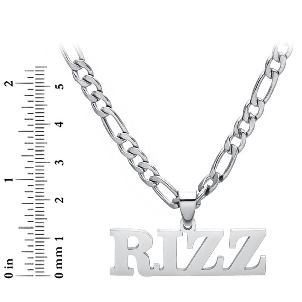 Stainless Steel 22-inch RIZZ Pendant