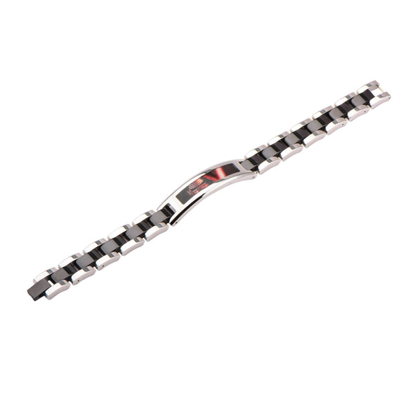 Stainless Steel 8.5-inch Star Wars Kylo Ren Bracelet