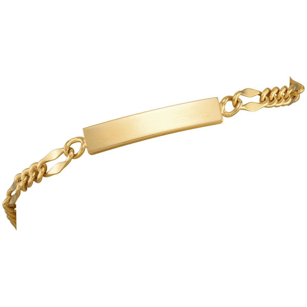 Kiddie Kraft 14KT Yellow Gold Filled 6-inch Childrens ID Bracelet