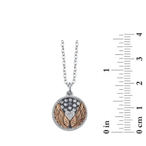 Sterling Silver Cubic Zirconia 18-inch Pendant