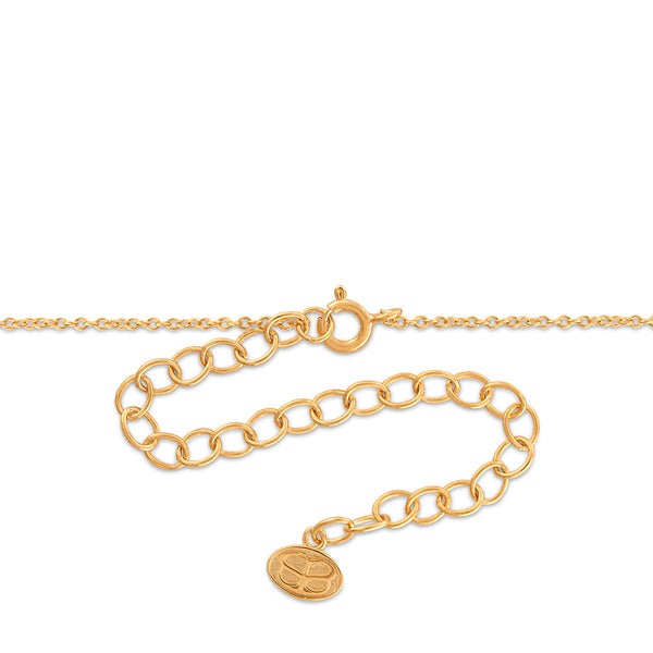 Simone I Smith Collection 18-inch Blessed Necklace in 18K Yellow Gold Plated Sterling Silver