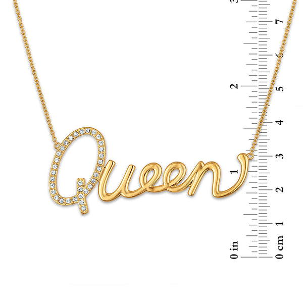 Simone I Smith Collection 18-inch Queen Necklace in 18K Yellow Gold Plated Sterling Silver