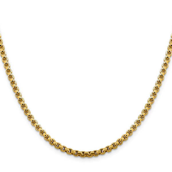 14KT Yellow Gold 24-inch 3.6MM Box Chain