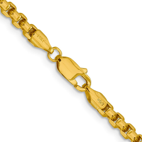 14KT Yellow Gold 24-inch 3.6MM Box Chain