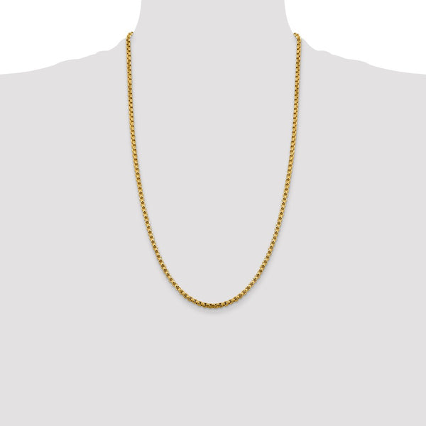 14KT Yellow Gold 26-inch 3.6MM Box Chain