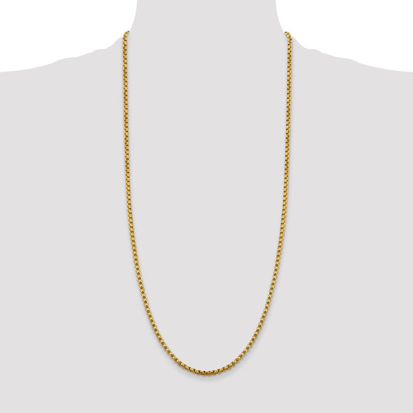 14KT Yellow Gold 30-inch 3.6MM Box Chain