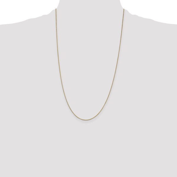 14KT Yellow Gold 26-inch 0.7MM Box Chain