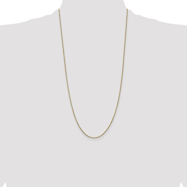 14KT Yellow Gold 28-inch 1MM Box Chain