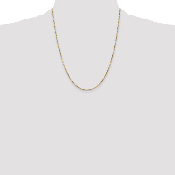 14KT Yellow Gold 22-inch 1.3MM Box Chain