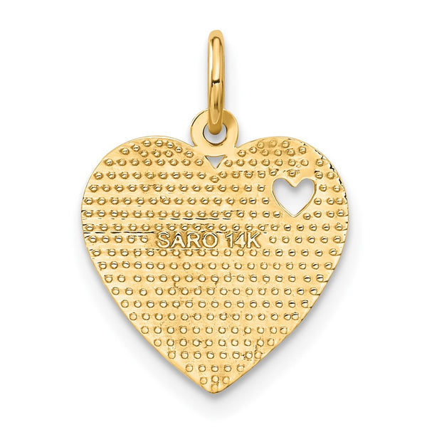 14k Very Special Sister Charm