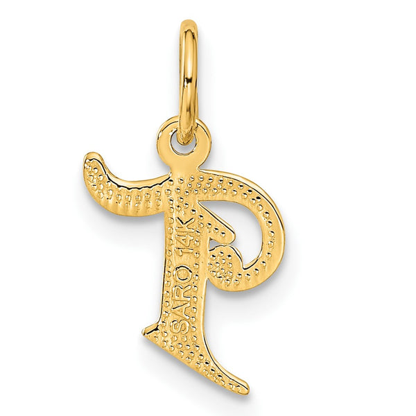 14k Initial T Charm