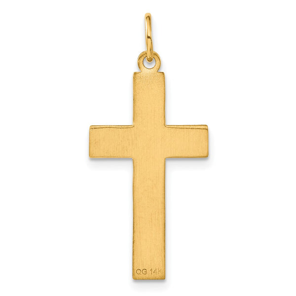 14k Cross Charm