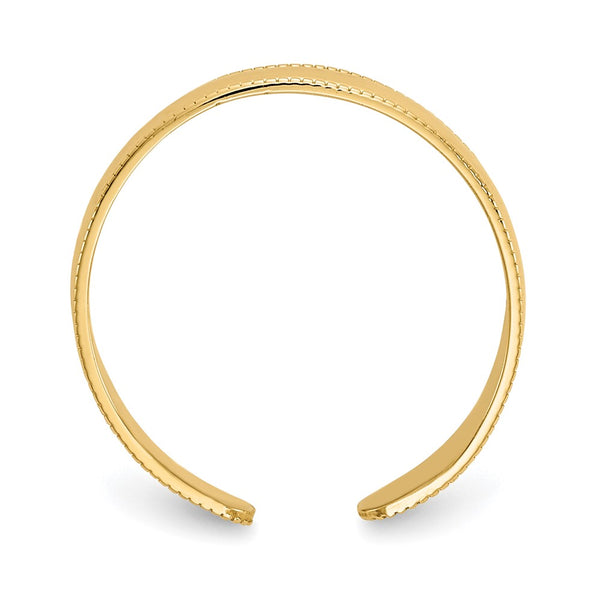 14KT Yellow Gold 3MM Toe Ring