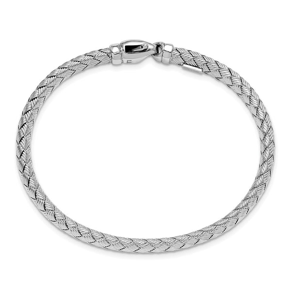 Sterling Silver 7.5-inch 6MM Lobster Clasp Bracelet