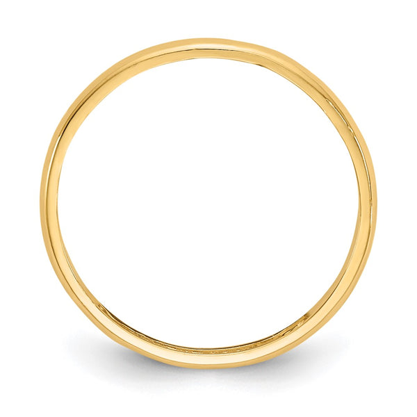 14KT Yellow Gold Childrens Ring; Size 3