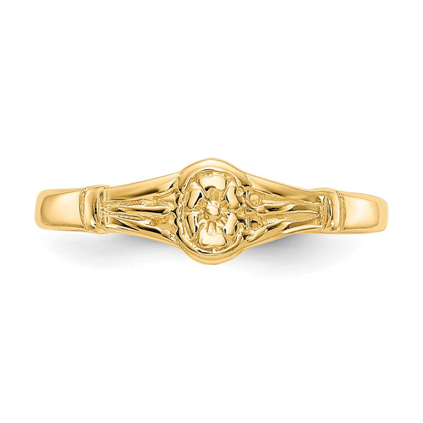 14KT Yellow Gold Baby Ring; Size 2.2