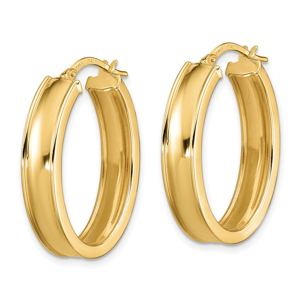 14KT Yellow Gold Hoop Earrings