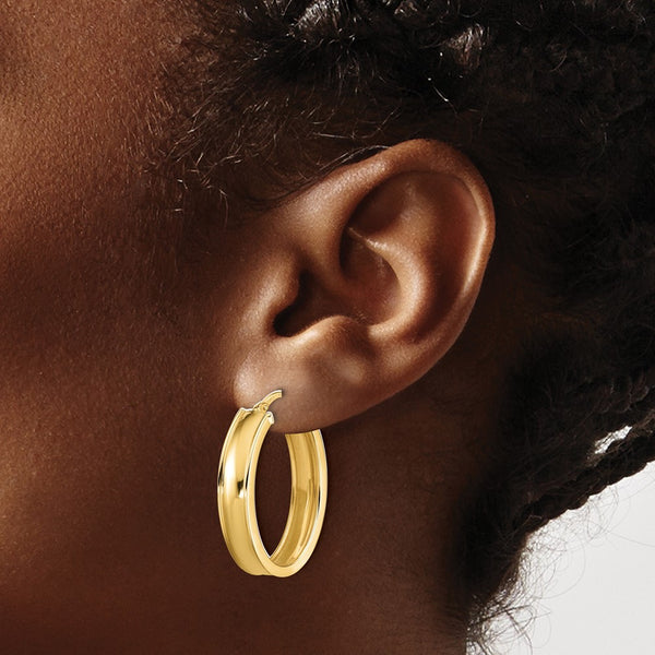 14KT Yellow Gold Hoop Earrings