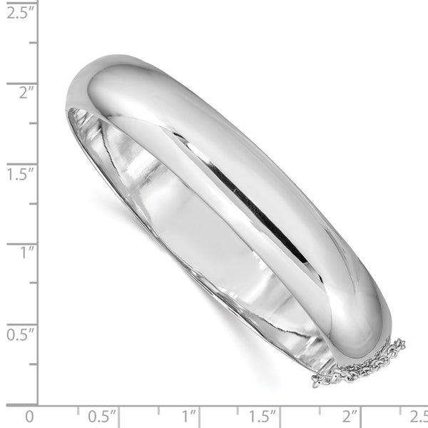 Sterling Silver 12MM Bangle Bracelet