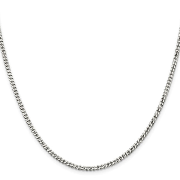 Sterling Silver 36-inch 3MM Curb Chain