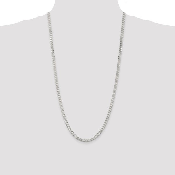 Sterling Silver 28-inch 4.5MM Curb Chain