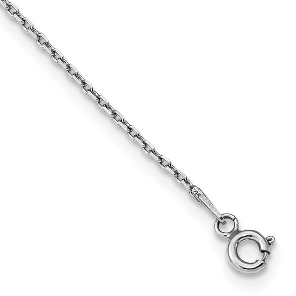 Sterling Silver Cubic Zirconia 35.5-inch 16-Station Necklace