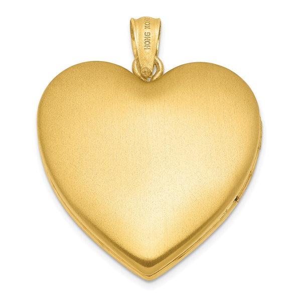 Gold Plated Sterling Silver Cross Heart Locket Ash Holder Pendant. Chain Not Included