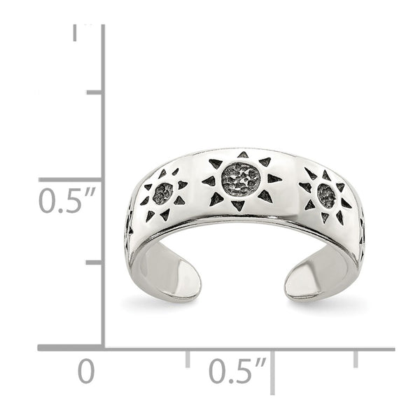 Sterling Silver 6MM Toe Ring