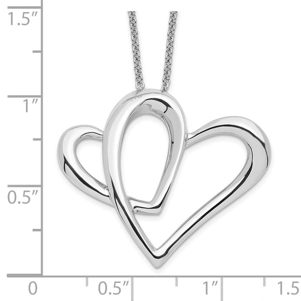 Sterling Silver Mother A Part of My Heart 18in Pendant