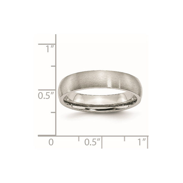 5MM Wedding Ring in Stainless Steel