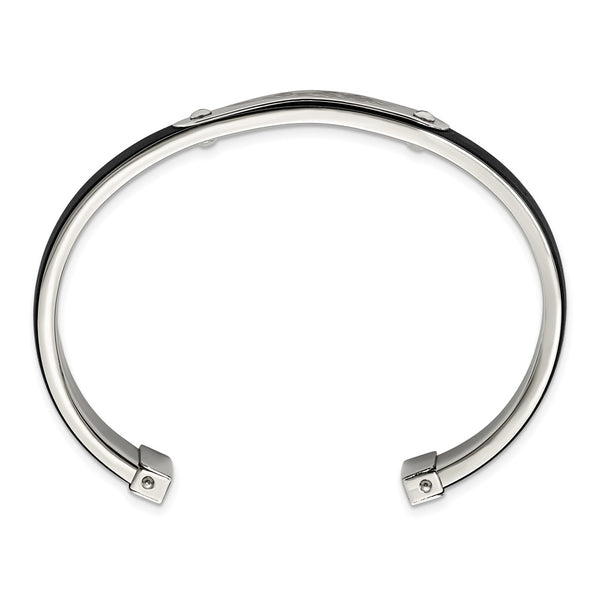 Stainless Steel 8MM Cuff Bracelet