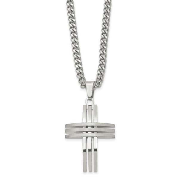 Stainless Steel Cross Necklace