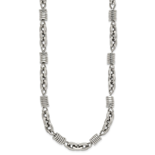 Stainless Steel Polished 20in Necklace