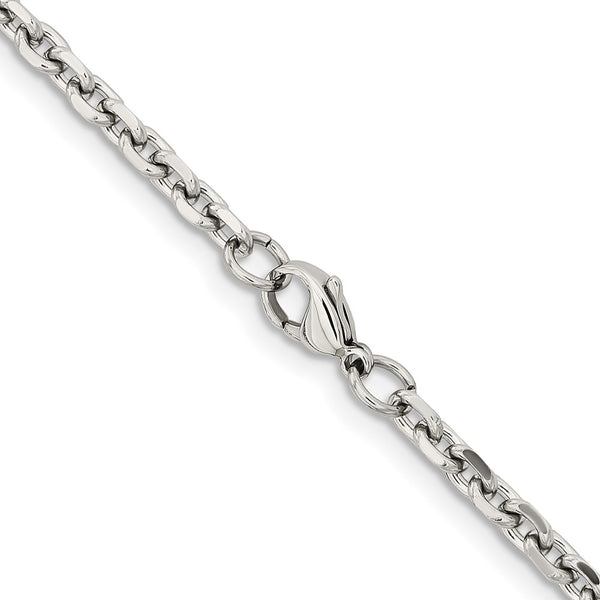 Stainless Steel 4.30mm 20in Cable Chain