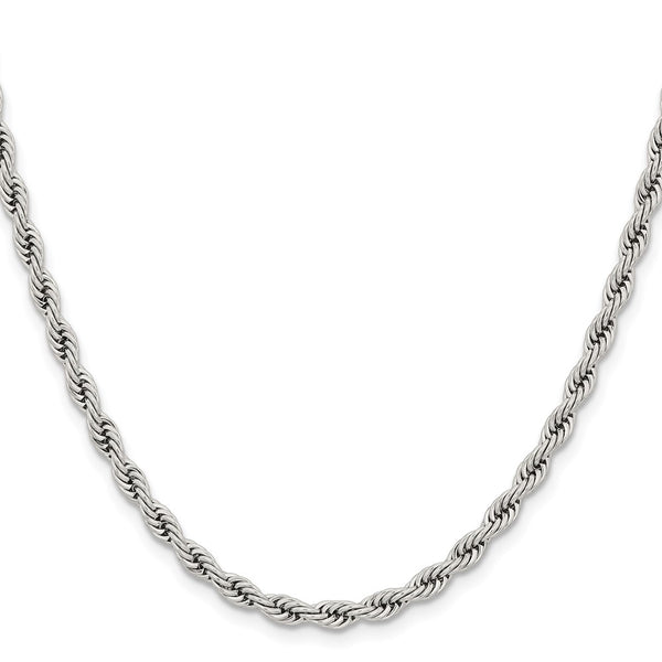 Stainless Steel 4.0mm 30in Rope Chain