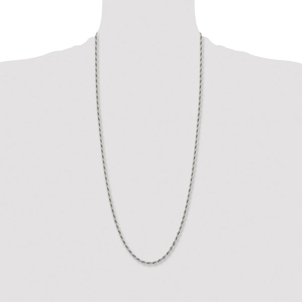 Stainless Steel 4.0mm 30in Rope Chain