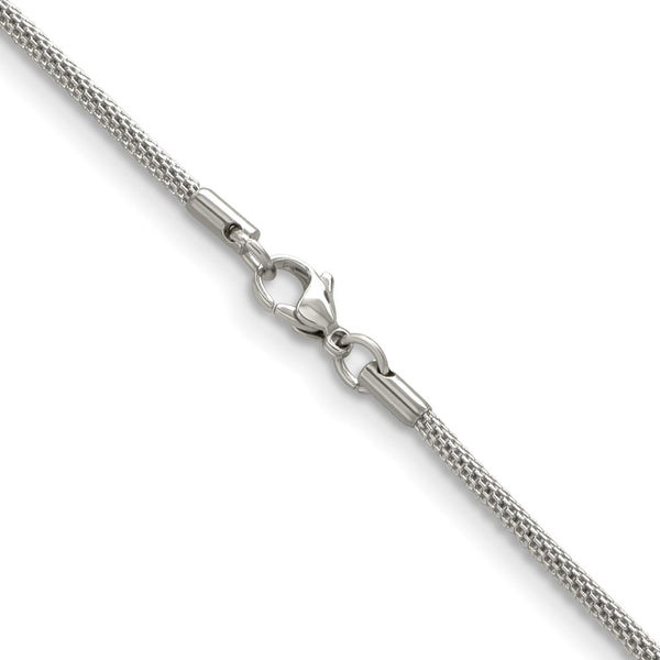 Stainless Steel 2.5mm 30in Bismark Chain