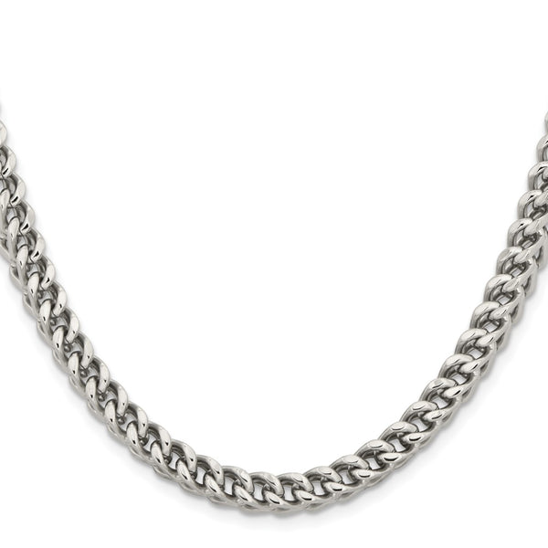 Stainless Steel 6.75mm 22in Franco Chain