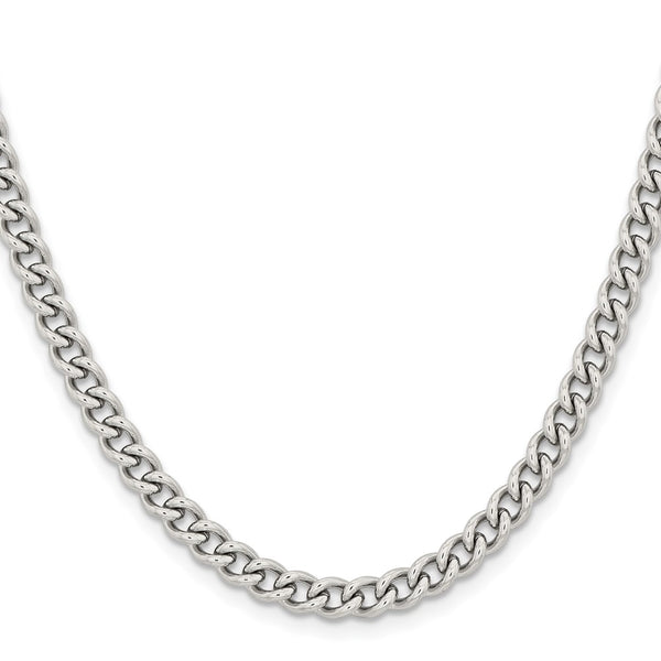 Stainless Steel 5.3mm 22in Round Curb Chain