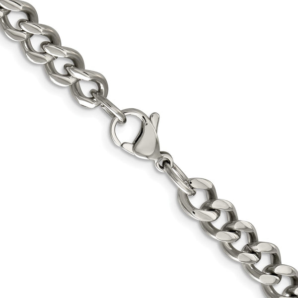 Stainless Steel 6.75mm 20in Curb Chain