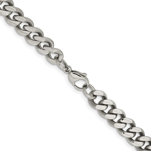 Stainless Steel 9.5mm 24in Curb Chain