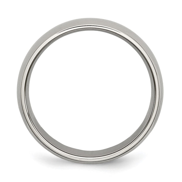 Titanium 6mm Polished Band