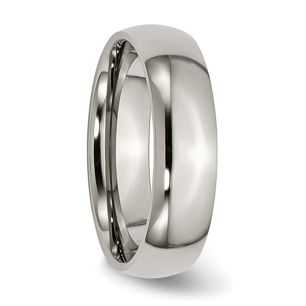 Titanium 6mm Polished Band