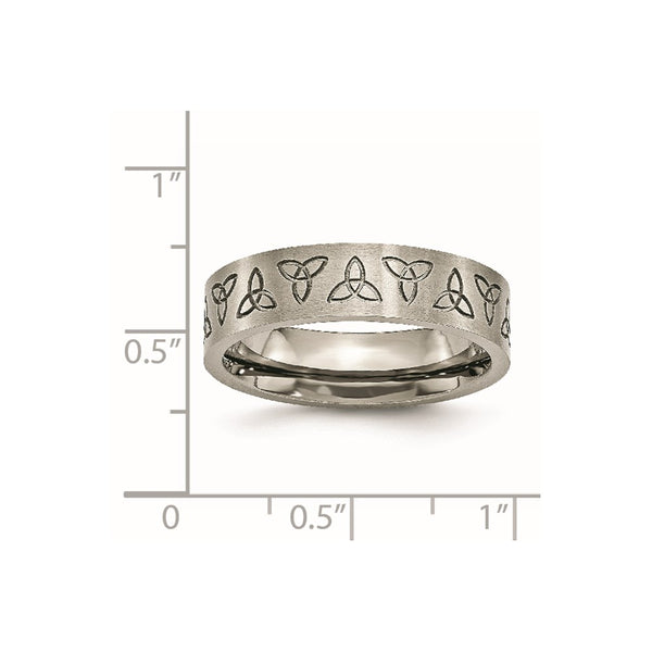 6MM Wedding Ring in Titanium