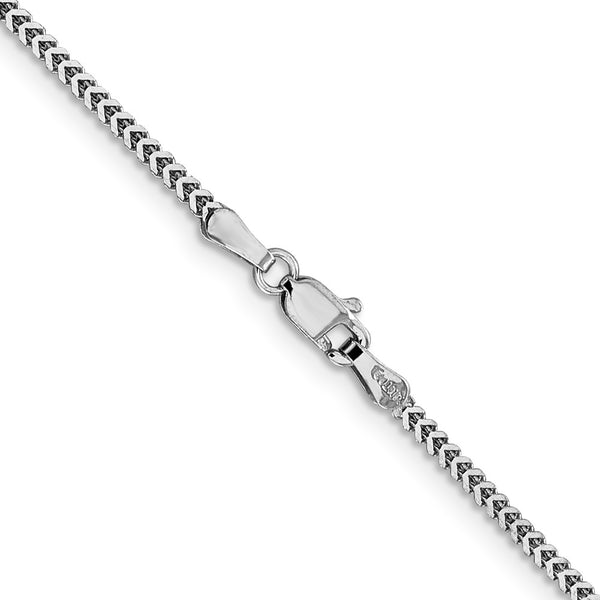 14KT White Gold 20-inch 1.4MM Franco Chain