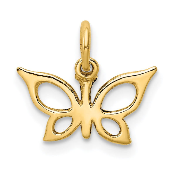 14k Butterfly Charm