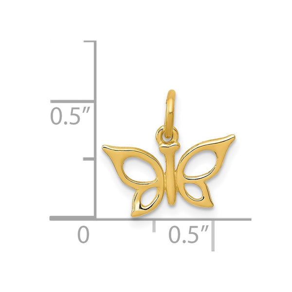 14k Butterfly Charm