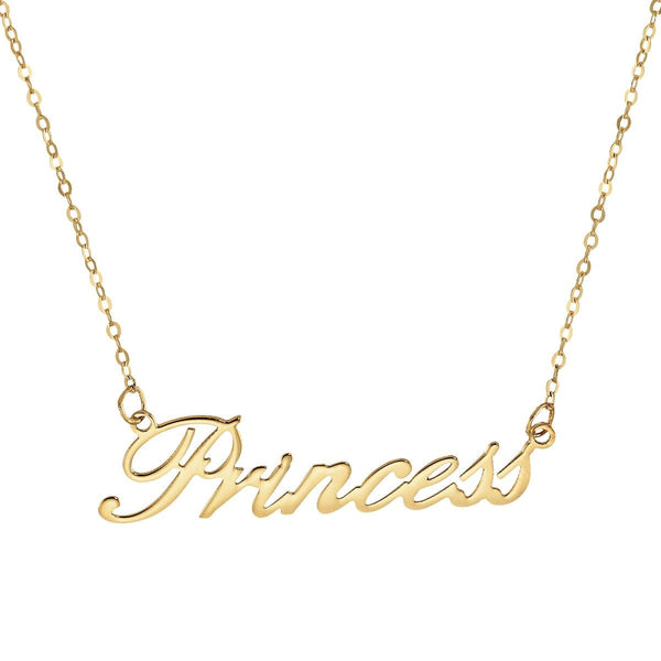 10KT Gold Princess Necklace