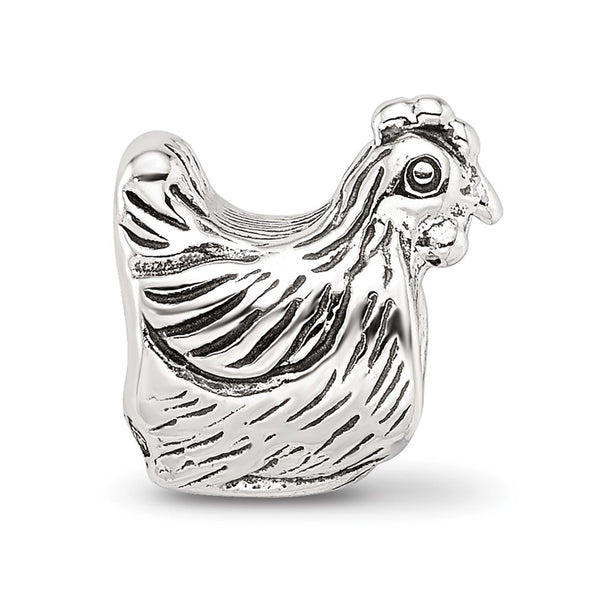 Sterling Silver Reflections Chicken Bead